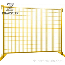 Hoher Standard -verzinkter /pulverbeschichteter temporärer Zaun